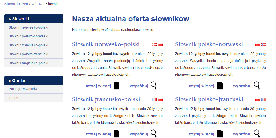 Slowniki-Pro screenshot